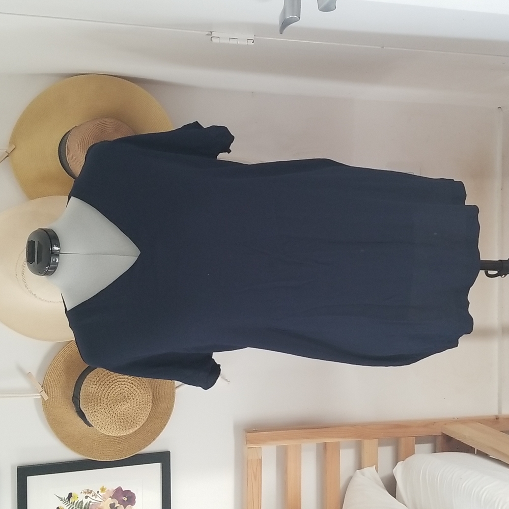 Madewell Plus Size 3x Navy Blue Mini Dress